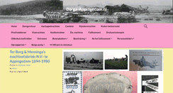 Desktop Screenshot of borga-appingedam.nl